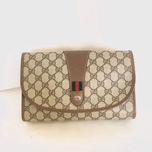 ❌SOLD❌Gucci Vintage GG Supreme Small Clutch Bag #2
